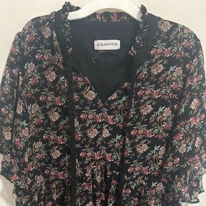 Women's Boho Floral Dress, M